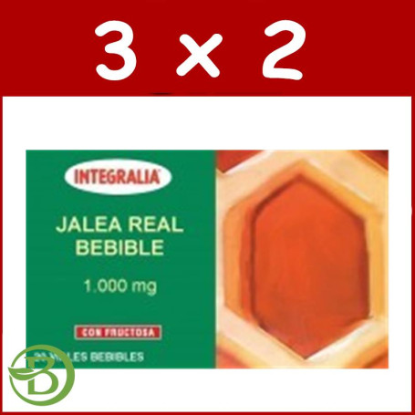 Pack 3x2 Jalea Real Bebible Integralia