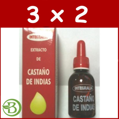 Pack 3x2 Extracto de Castaño de Indias 50 Ml. Integralia