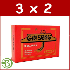 Pack 3x2 Ginseng 60x500 Integralia