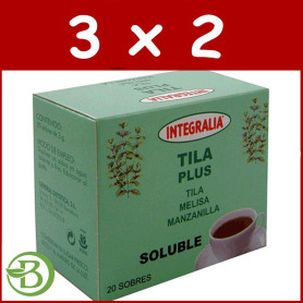 Pack 3x2 Tila Plus 20 Sobres Integralia