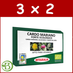 Pack 3x2 Cardo Mariano Forte Eco 60 Cápsulas Integralia