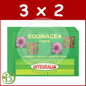 Pack 3x2 Equinacea Forte Eco 60 Cápsulas Integralia