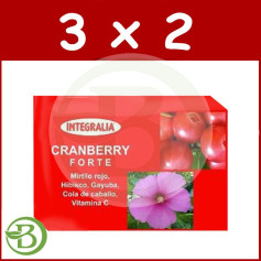 Pack 3x2 Cranberry Forte 60 Cápsulas Integralia