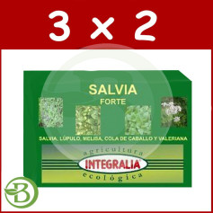 Pack 3x2 Salvia Forte Eco 60 Cápsulas Integralia