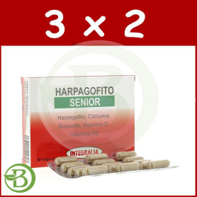 Pack 3x2 Harpagofito Senior 30 Cápsulas Integralia