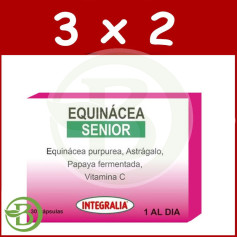 Pack 3x2 Equinacea Senior 30 Cápsulas Integralia