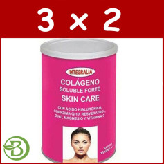 Pack 3x2 Colágeno Forte Skin Care 300Gr. Integralia