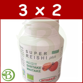 Pack 3x2 Super Reishi Plus 90 Cápsulas Integralia