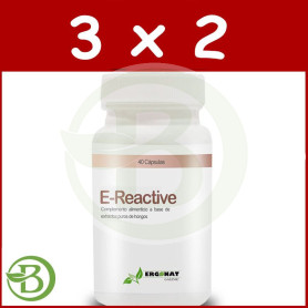 Pack 3x2 Ergosphere E-Reactive 40 Capsulas Ergonat