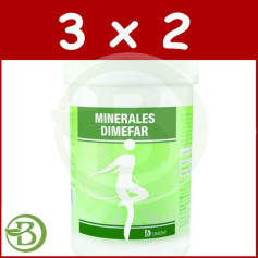 Pack 3x2 Minerales 500 Cápsulas Dimefar