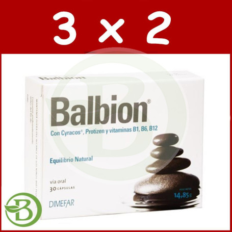 Pack 3x2 Balbion 495Mg. 30 Cápsulas Dimefar