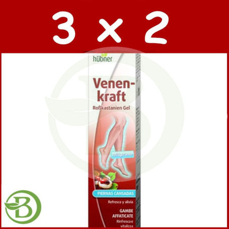 Pack 3x2 Venenkraft Gel Piernas 100Ml. Dimefar