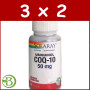 Pack 3x2 Ubiquinol CoQ10 50Mg. 30 Perlas Solaray