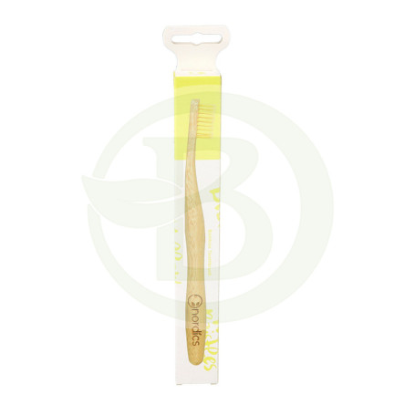 Cepillo Dental Bambu Amarillo