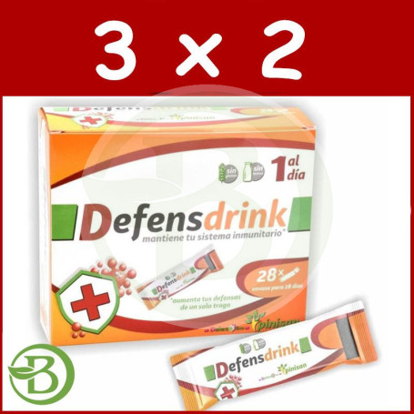 Pack 3x2 Defens Drink 28 Sticks Pinisan