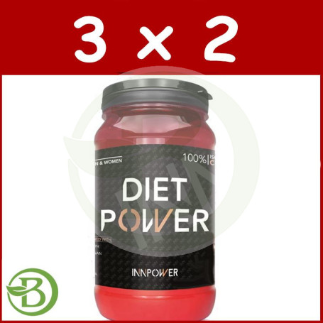 Pack 3x2 Diet Power Fresa 755Gr. Innpower