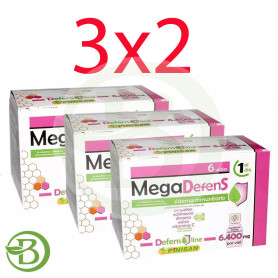 Pack 3x2 Mega Defens 6 Viales Pinisan