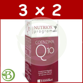 Pack 3x2 Nutriox Coenzima Q-10 40 Cápsulas Ynsadiet