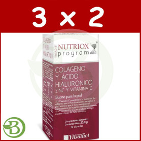 Pack 3x2 Nutriox Colageno + Ácido Hialurónico 30 Cápsulas Ynsadiet