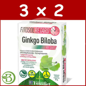Pack 3x2 Ginkgo Biloba 30 Comprimidos Ynsadiet