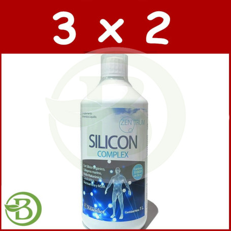 Pack 3x2 Zentrum Silicon Complex 1Lt. Ynsadiet