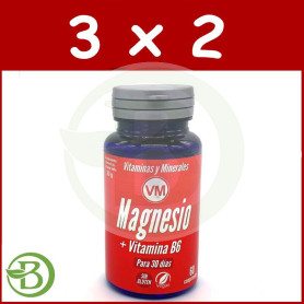 Pack 3x2 Magnesio + Vitamina B6 Envase De 60 Comprimidos Ynsadiet