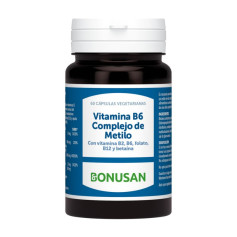 Vitamina B6 Complejo De Metilo 60 Capsulas Bonusan
