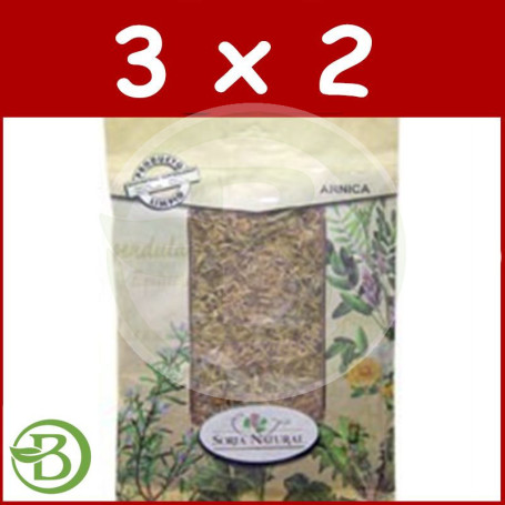 Pack 3x2 Árnica Bolsa 30Gr. Soria Natural