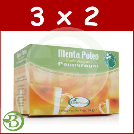 Pack 3x2 Infusiones de Menta-Poleo 20 Filtros Soria Natural