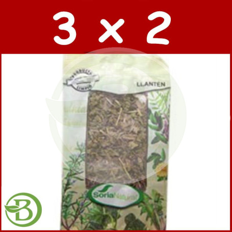 Pack 3x2 Llantén Bolsa 40Gr. Soria Natural