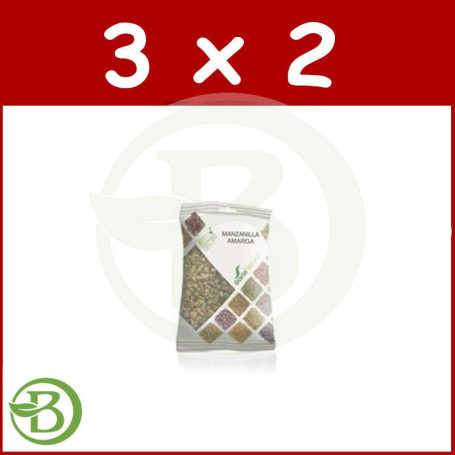 Pack 3x2 Manzanilla Amarga Bolsa Soria Natural