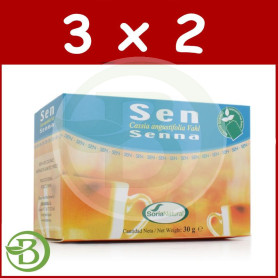 Pack 3x2 Infusiones de Sen 20 Filtros Soria Natural
