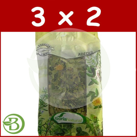 Pack 3x2 Abedul Bolsa 40Gr. Soria Natural