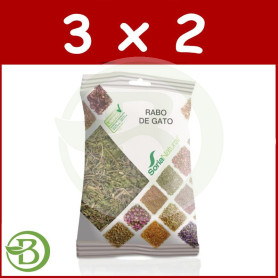 Pack 3x2 Rabo De Gato Bolsa 40Gr. Soria Natural