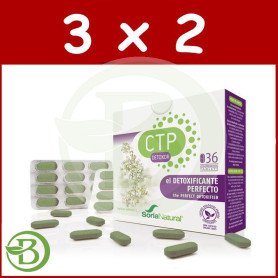 Pack 3x2 CTP 36 Comprimidos Soria Natural