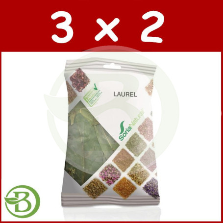 Pack 3x2 Laurel Planta 30Gr. Soria Natural