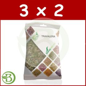 Pack 3x2 Travalera Bolsa 50Gr. Soria Natural