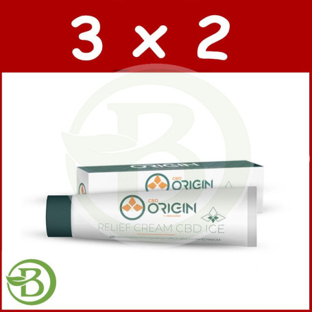 Pack 3x2 Relief Cream Cbd Ice 60Ml. Naturasor