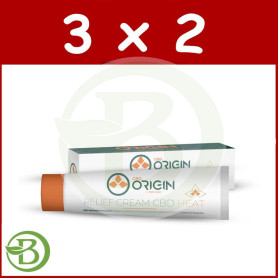 Pack 3x2 Relief Cream Cbd Heat 60Ml. Naturasor