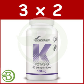 Pack 3x2 Vitamina K 250 Mgrs. X 100 Liberacion Sostenida Soria Natural