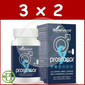 Pack 3x2 Prostasor 60 Comprimidos Soria Natural