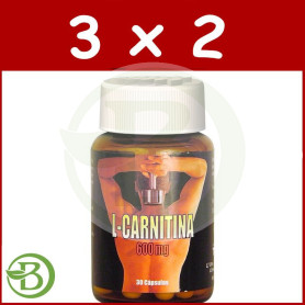 Pack 3x2 L-Carnitina Tongil 30 Cápsulas