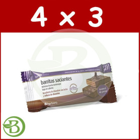 Pack 4x3 Herbopuntia Barrita de Chocolate 35Gr. Herbora