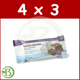 Pack 4x3 Herbopuntia Barrita de Yogur 35Gr. Herbora