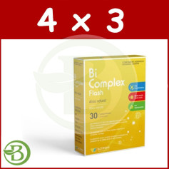 Pack 4x3 Bi Complex Flash 30 Comprimidos Herbora