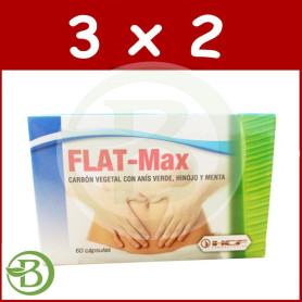 Pack 3x2 Flat-Max 60 Cápsulas HCF