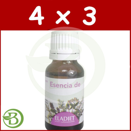 Pack 4x3 Aceite Esencial de Clavo 15Ml. Eladiet