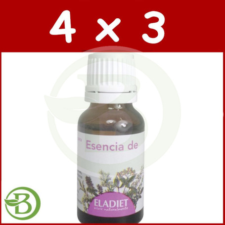 Pack 4x3 Aceite Esencial de Tomillo 15Ml. Eladiet