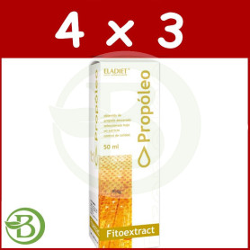 Pack 4x3 Fitoextract Propoleo 50Ml. Eladiet