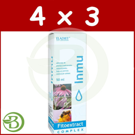 Pack 4x3 Inmu Fitoextract Complex 50Ml. Eladiet